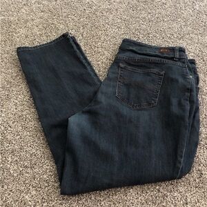 Lee Jeans Straight Leg Mid Rise - Womens 20W, Waist 20.5”